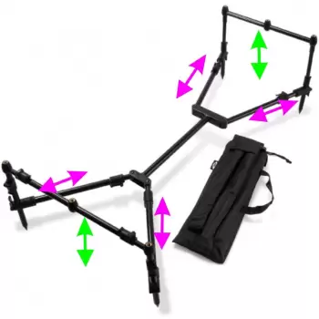 NGT Rod Pod Nomadic stanowisko wędkarskie